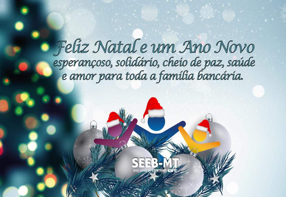 Feliz Natal e um Ano Novo Esperançoso! Feliz Natal e um Ano Novo Esperançoso!